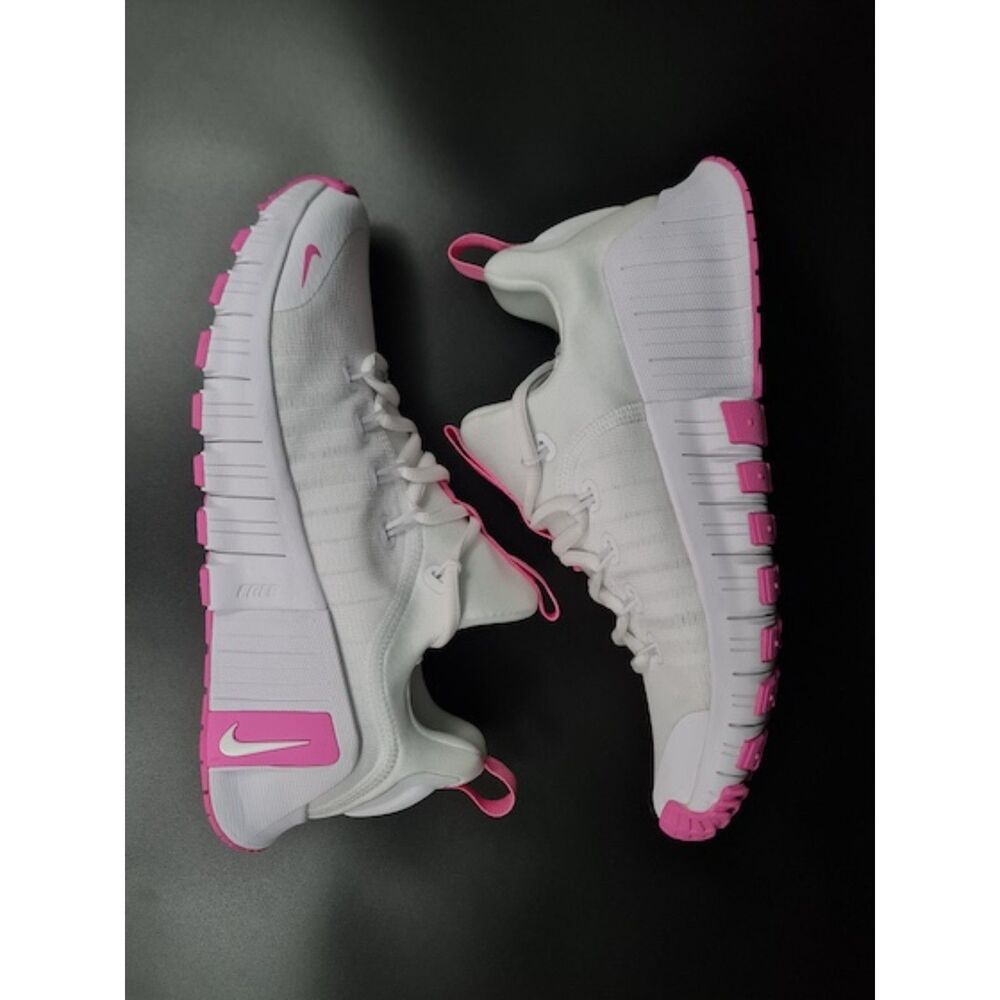 Nike Free Metcon 6 White Pink (Women’s). SIZE 8 - FJ7126-109 - Picture 6 of 7